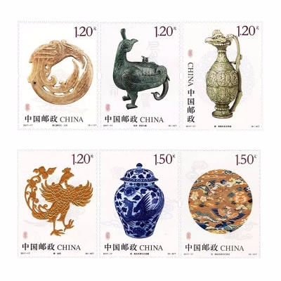 2017-17邮票 凤(文物)特种邮票
