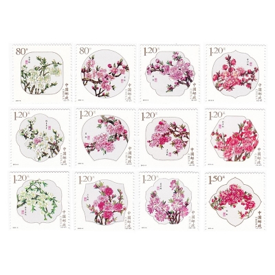 2013-6《桃花》特种邮票