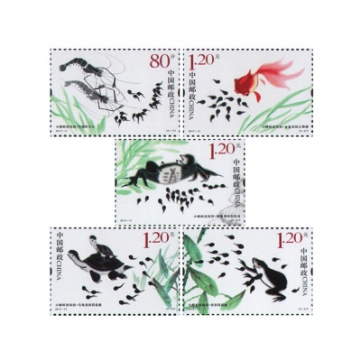 2013-13《小蝌蚪找妈妈》特种邮票