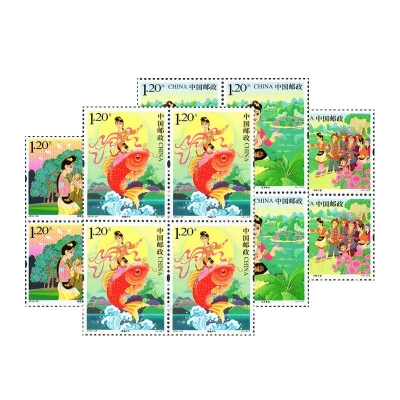 2012-20《民间传说——刘三姐》特种邮票