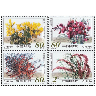 2002-14《沙漠植物》特种邮票